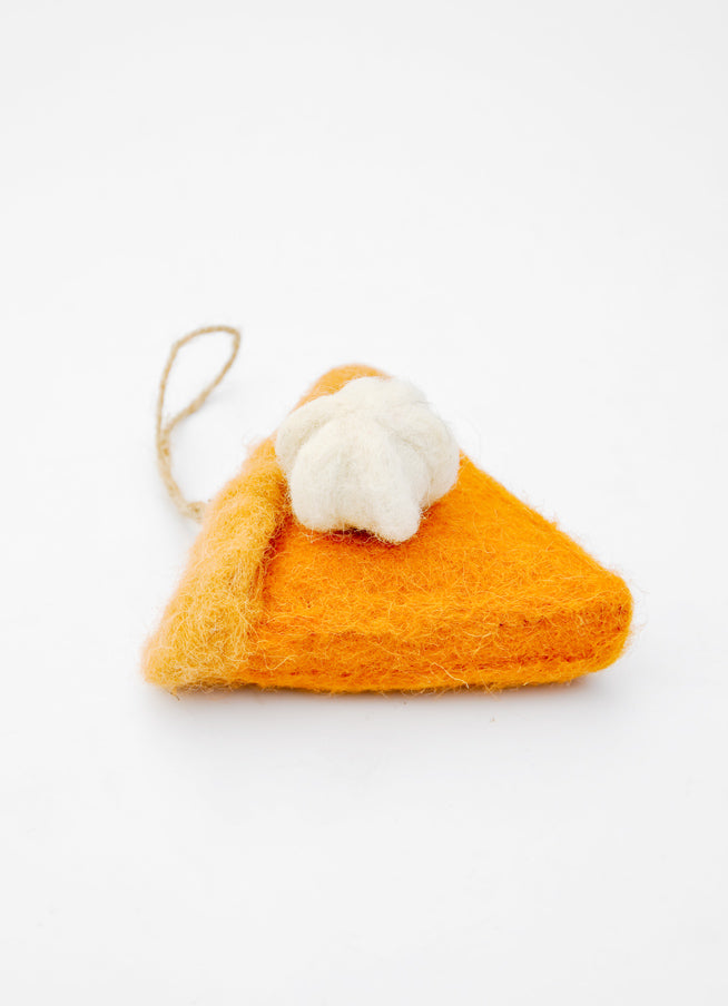 Pumpkin Pie Slice Ornament in - LEIF