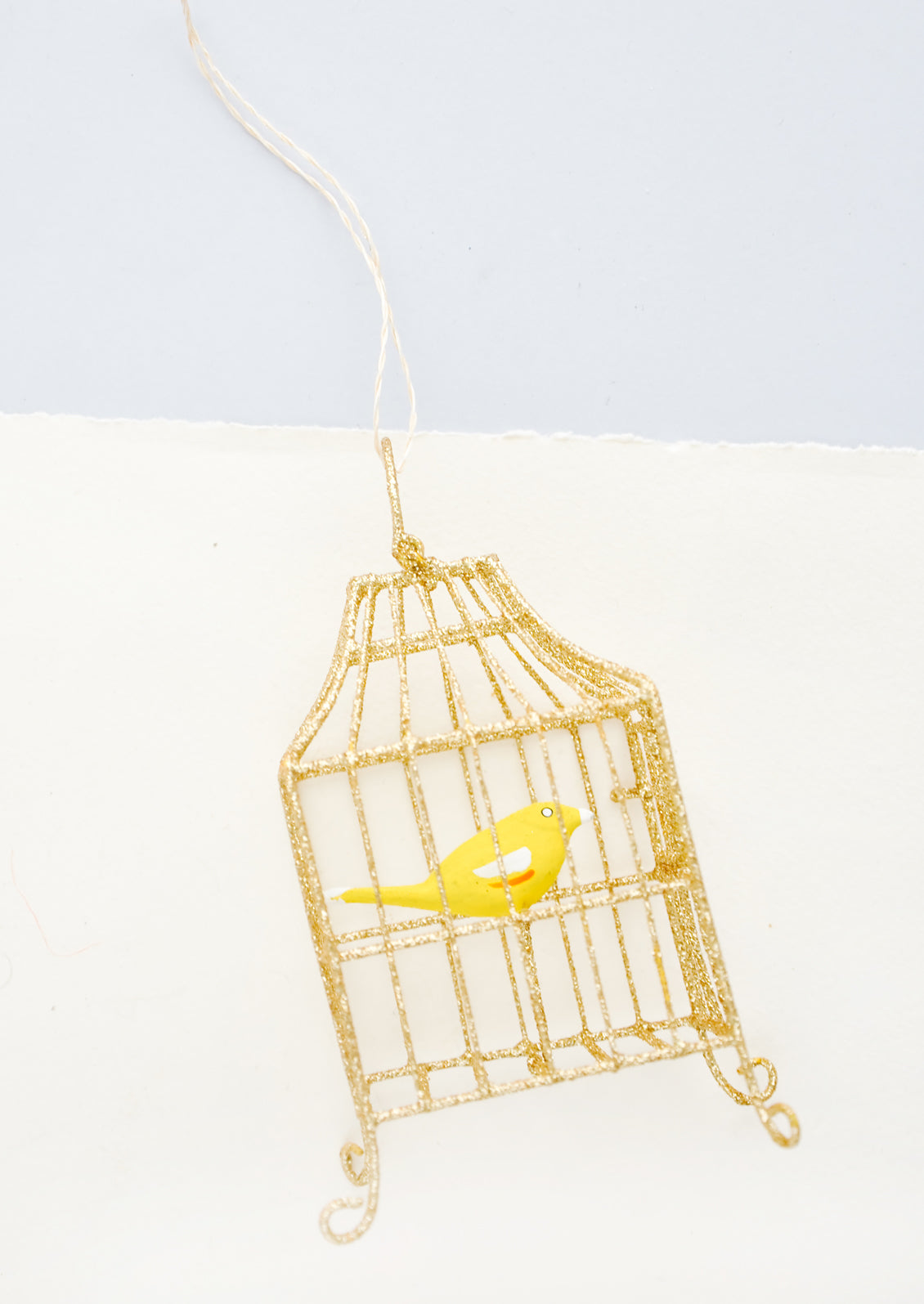 Caged Songbird Ornament in  - LEIF
