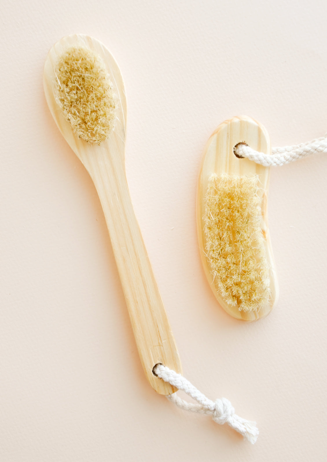 Cedarwood Face + Nail Brushes in  - LEIF
