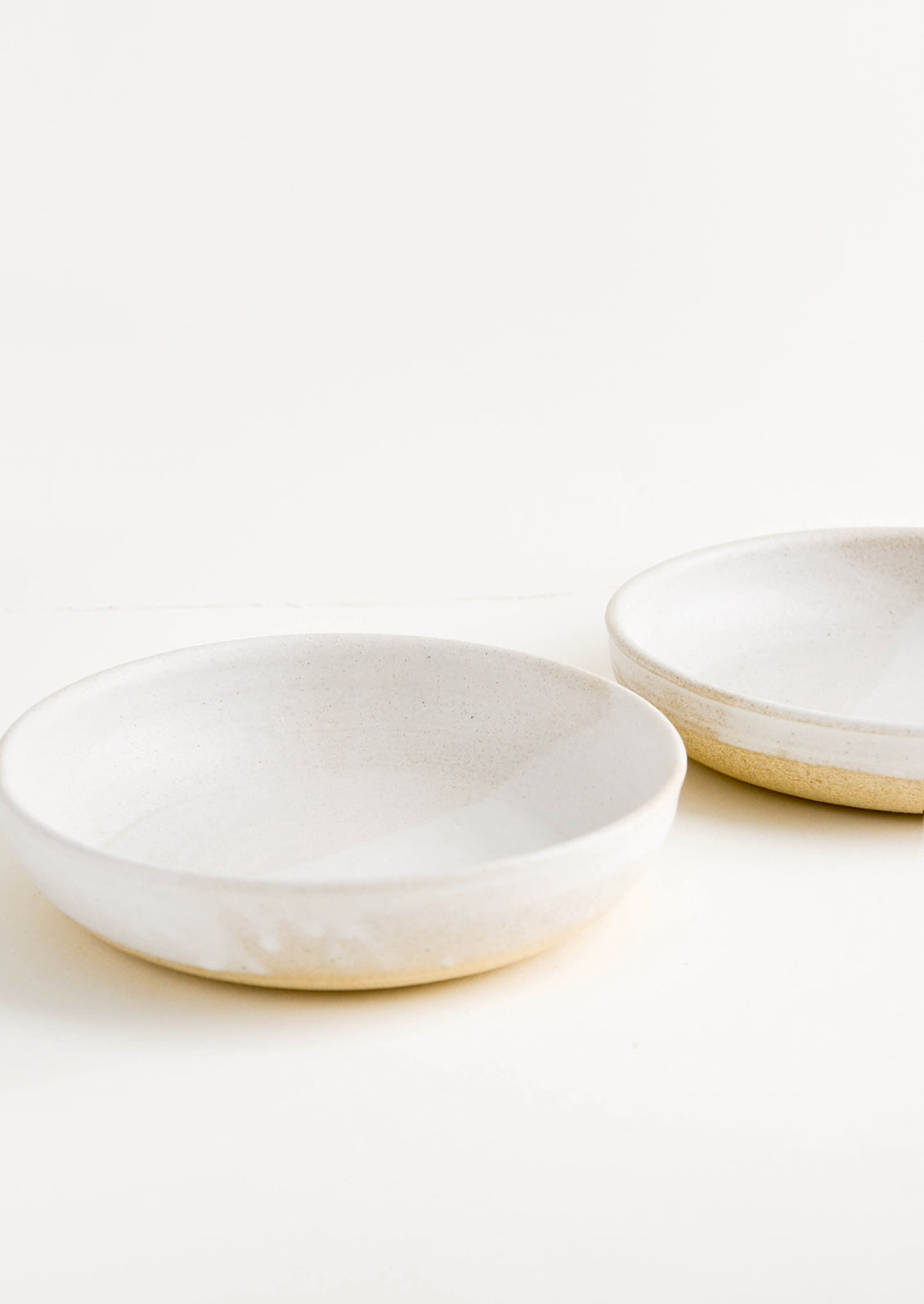 Rustic Ceramic Serving Bowl in Warm White / Medium (10") - LEIF