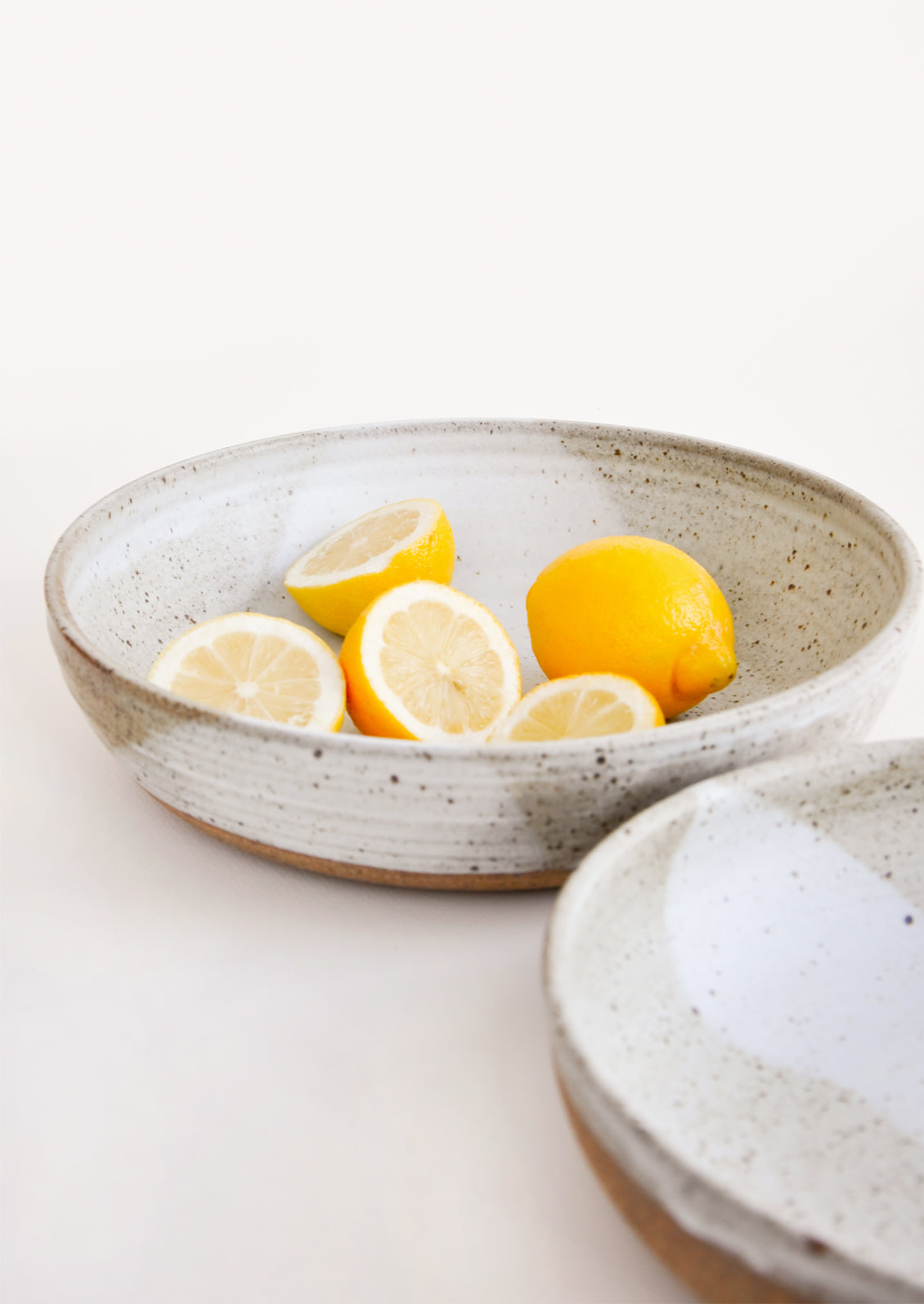Rustic Ceramic Serving Bowl in  - LEIF