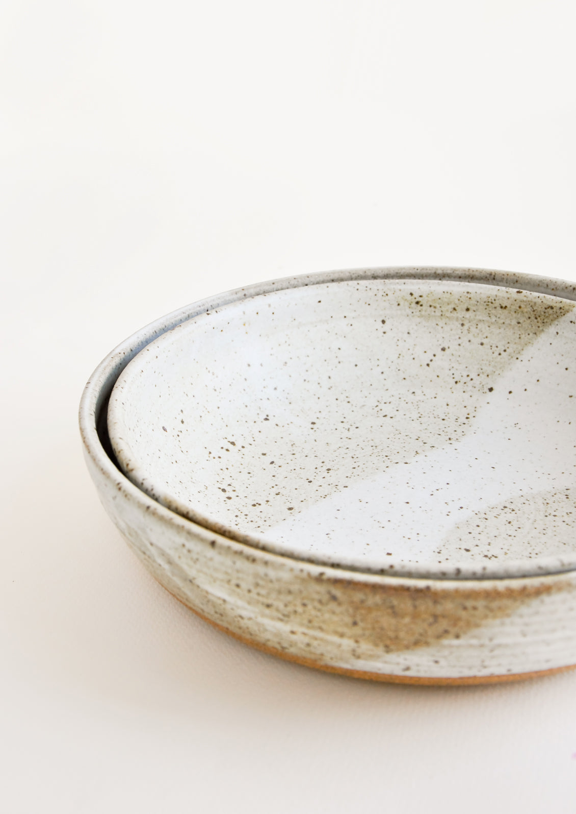 Rustic Ceramic Serving Bowl in  - LEIF