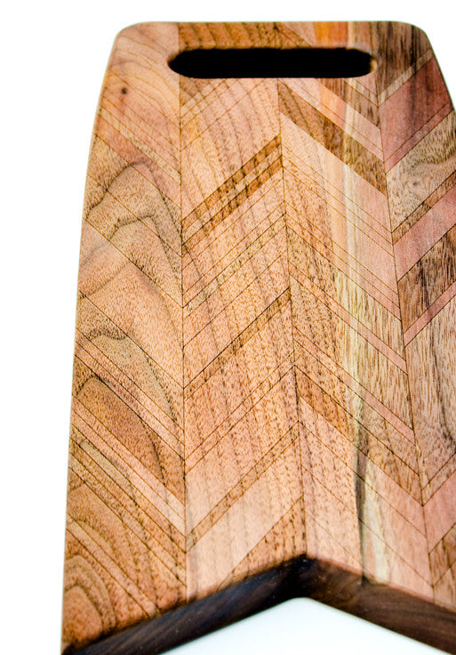 Herringbone Flag Cutting Board in  - LEIF