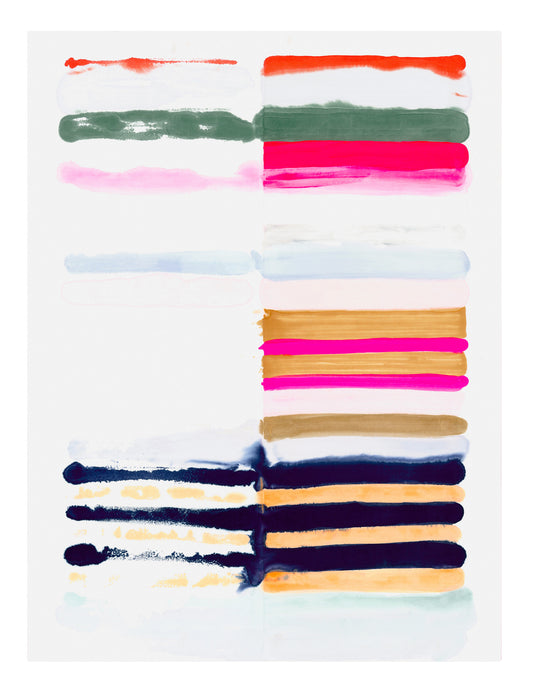 Hot Stripes Print in  - LEIF