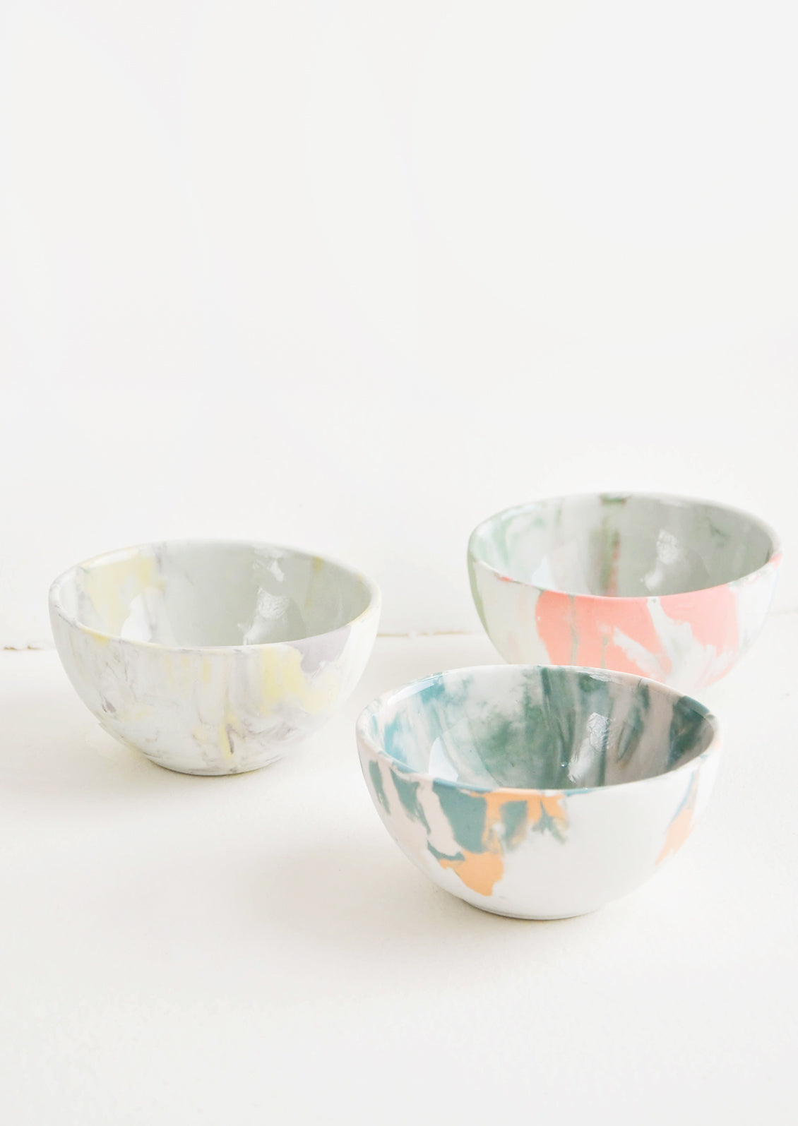 Pressed Porcelain Bowl in  - LEIF