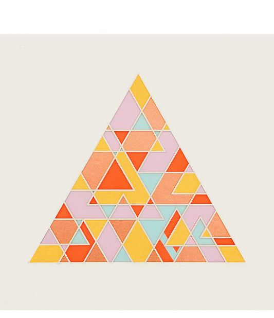 Triangloid Laser Cut Artwork in  - LEIF