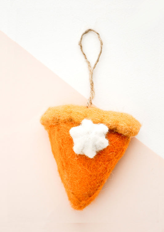Pumpkin Pie Slice Ornament in  - LEIF